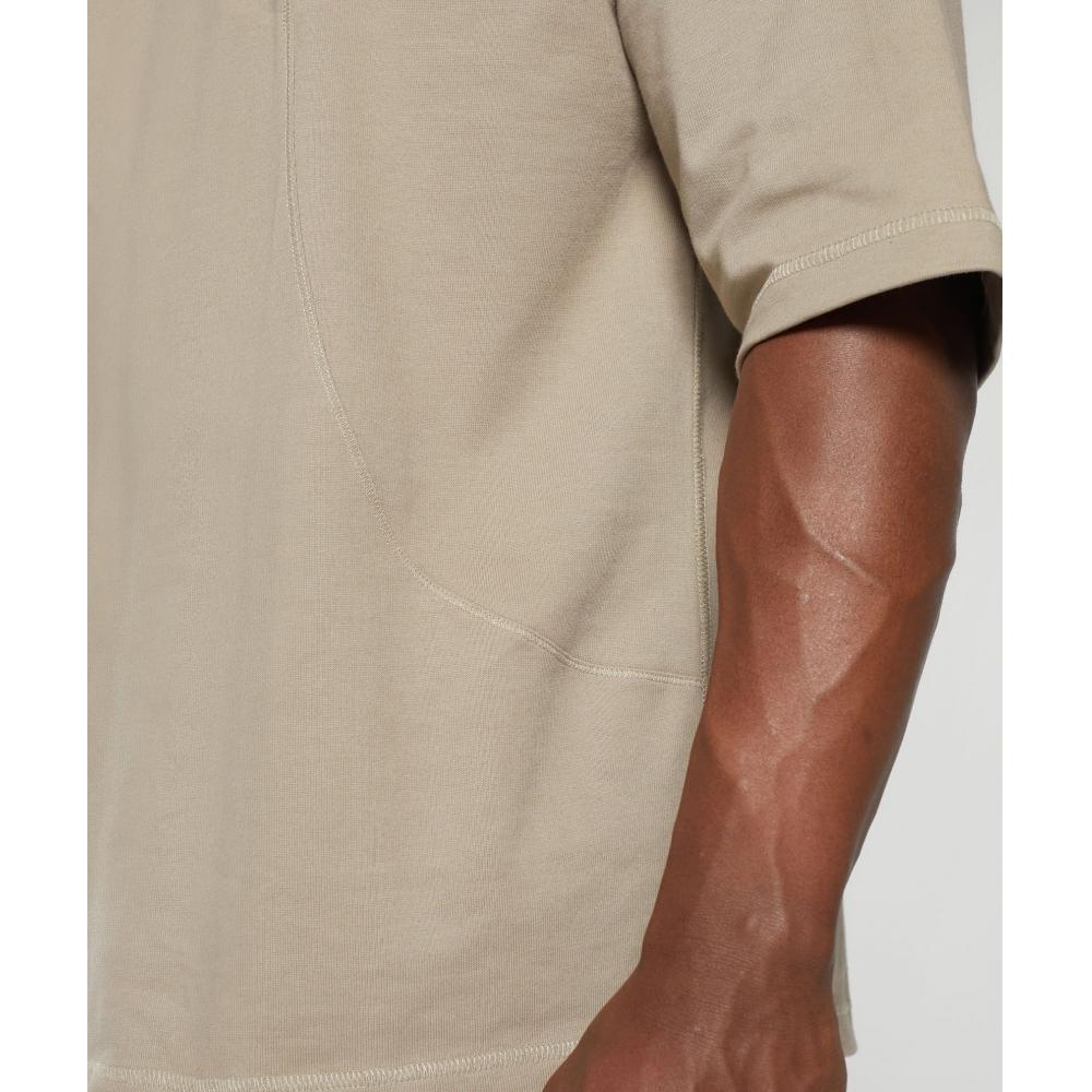 Gymshark Premium Lifting T SHIRT Sand Brown A5a5s Nbzs