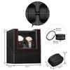 Winding Machine Watch Winder Automatic Winding Machine Automatic Winding Machine Suitable for All and Watches 2024 Upgrade Men's Women's (Carbon