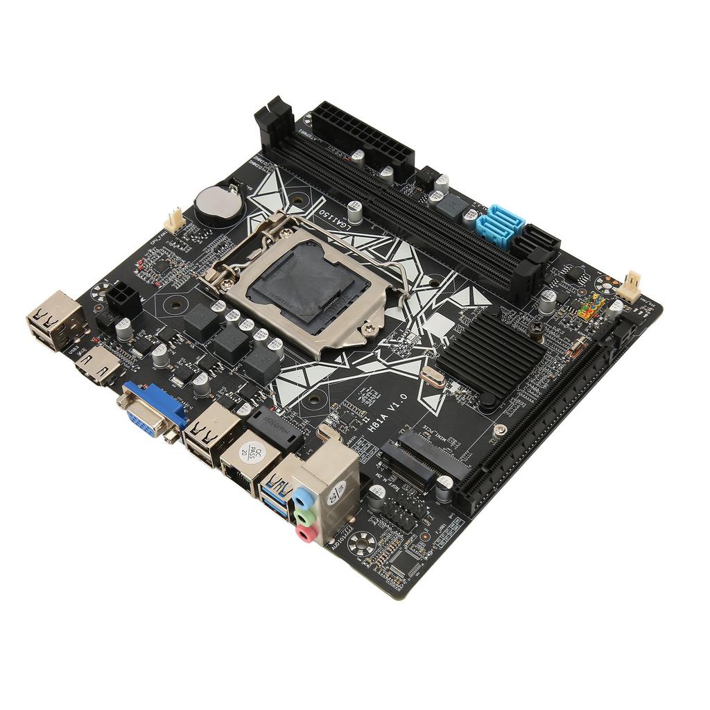 H81A Motherboard Professional Supports LGA 1150 Pins DDR3 Desktop Motherboard with HD Multimedia