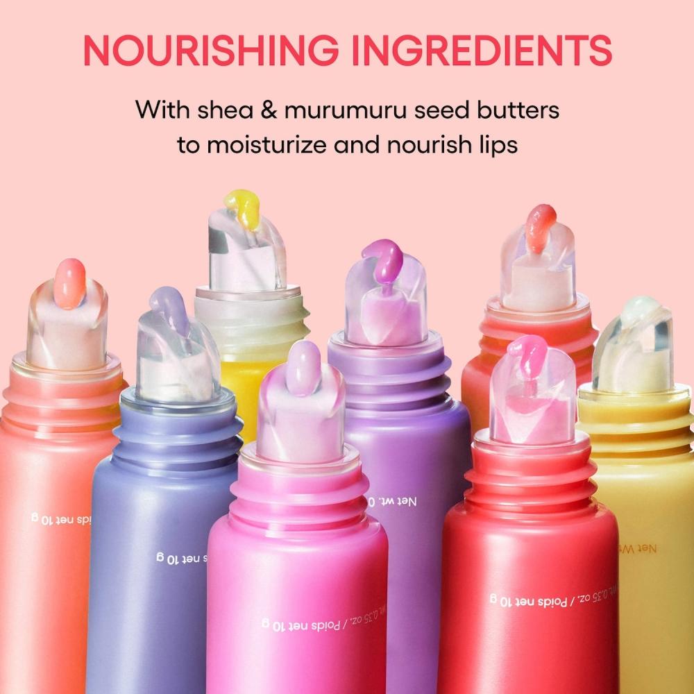 Laneige Lip Glowy Balm   Lightweight Hydration Lip Treatment With Shea Butter .35 Oz Mango