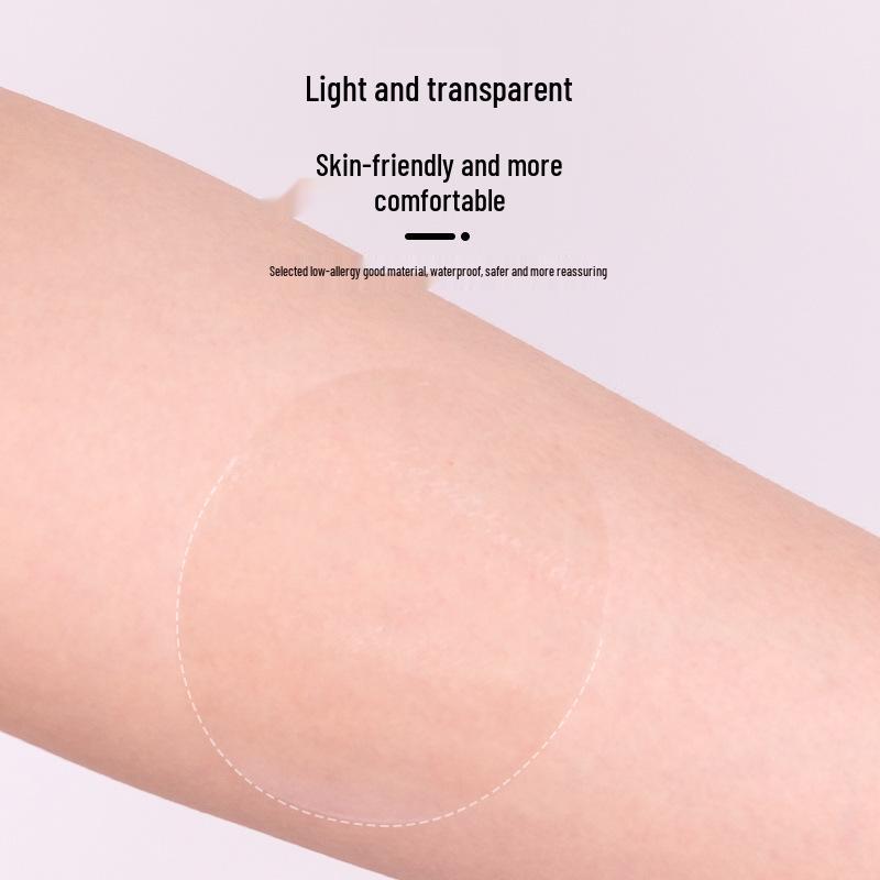 Seamless Anti-Chafe Thigh and Heel Protection Stickers - Transparent, High-Elastic Leg and Back of Foot Protector.