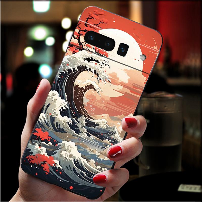 

Fashion Great Blue Wave Ocean Phone Case For Google Pixel 10 Pro 9 Pro XL 9A 8 7 6 Pro Pixel 8A 7A 6A Pixel 8 7 6 5 Google Pixel 5