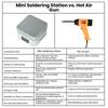 PD65W Heizplatte Vorheizer PCB SMD-Platine Heizbereich Konstante Temperatur Heiztisch 10℃-240℃ Intelligentes Heizwerkzeug