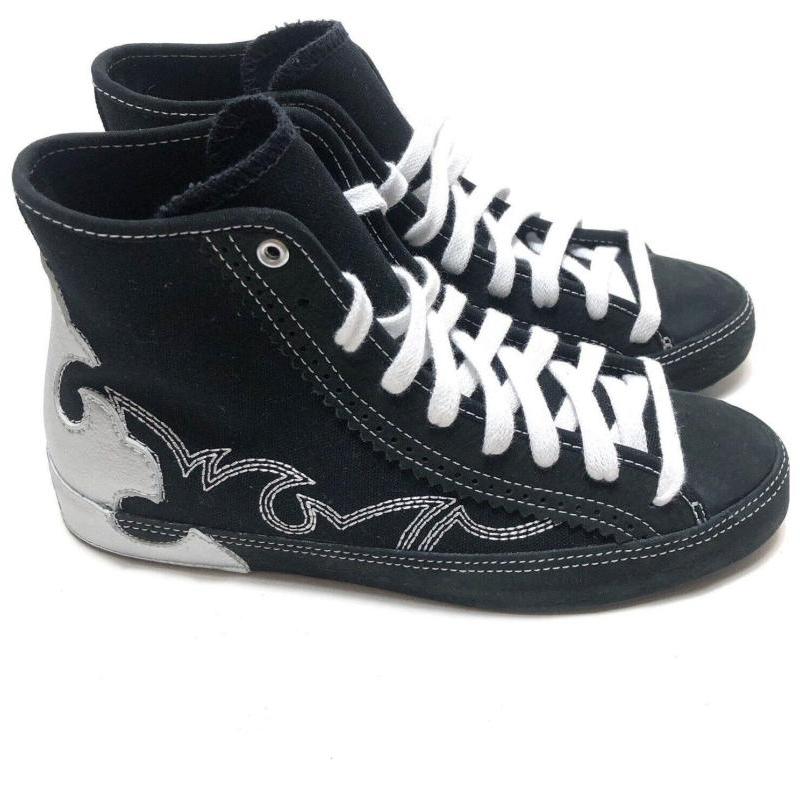 Converse Chuck Taylor All Star Sasha High Top Black Silver 'Blue White' Women's