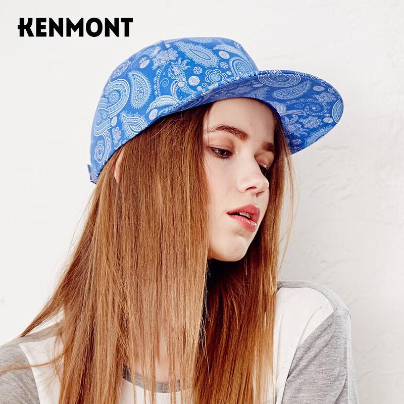 Kenmont Women s Printed Flat-Brim Hip-Hop Hat 57cm