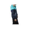 Nike Color Block Letter Print Hooded Zip-Up Loose Long Sleeve Jacket Men jackets Blue DA0002-411