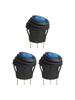 3Pcs Toggle Switch Heavy Duty 20A 12V SPST 2 Terminal ON/OFF Car Waterproof Boot ATV