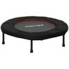 Trampolim Fitness, diâmetro 102 cm, Trampolim de Exercício, Pés Antiderrapantes, Estrutura de Aço, Capacidade de 100 kg, Vermelho