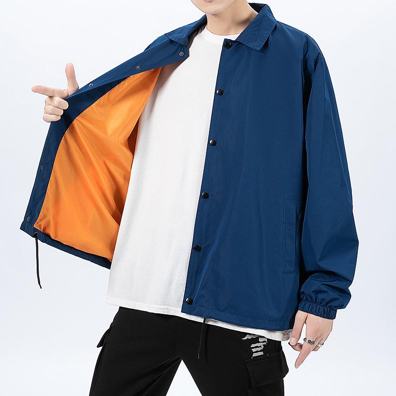 Männer Casual Dünne Jacke Männlich Frühling Herbst Baseball Jacke Windjacke Mantel