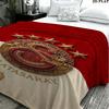 1PC Galatasaray S Custom Name Patterned Flannel Blanket Suitable For All Seasons for Home Decor Warmth and Comfort Gifts Holiday Present