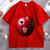 Funy Ai Apple T Shirt Humor Unisex Short Sleeve Round Neck TShirt Unisex Women Pullover Round Neck Loose Printed Tshirt Clothes