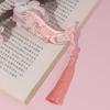 Rose Gold Tassel Bookmark Metal Book Page Marker High-quality Book Clip