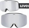 Children's Glasses Uvex Pwdr FM Matte White Silver Mirrored