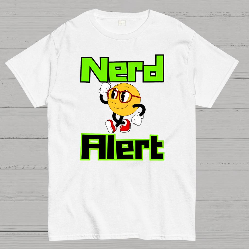Nerd Alert Cotton Summer Casual Cool Loose T-Shirt