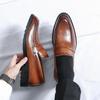 Men's Cross-Border Four Seasons Casual & Formal Leather Lace-up Shoes - British Business or Wedding Groom Style