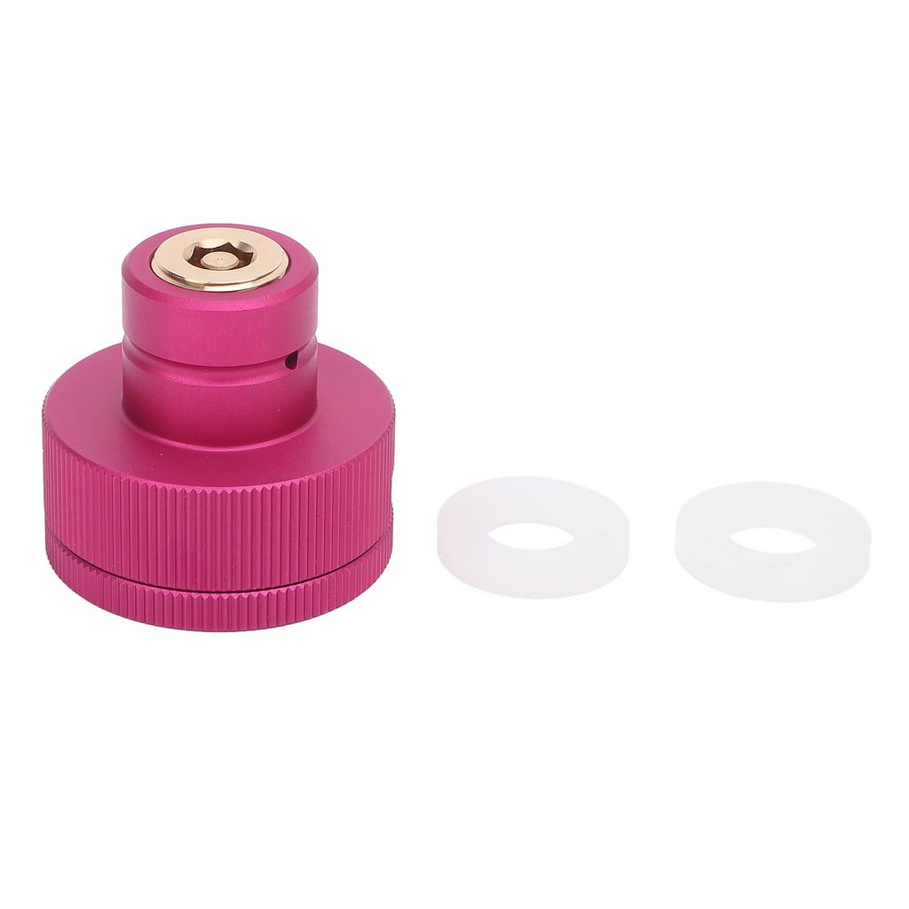 Geteilter CO2-Schnelladapter mit 2 Ersatzdichtringen TR21 4 Gewinde für Duo CO2 Sodawassermaschine