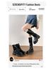 Plus Size Women's Thigh High Chunky Heel Elastic Boots - Autumn/Winter 2025 Collection