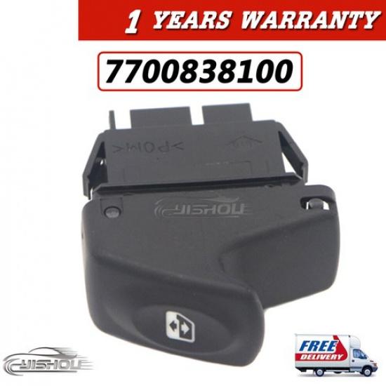 7700838100 Электрический переключатель стеклоподъемника Новый Подходит для Renault Kangoo Megane Clio