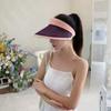UV Protection Empty Top Visors UPF50+ Sunshade Hat Casual Beach Hat  for Cycling