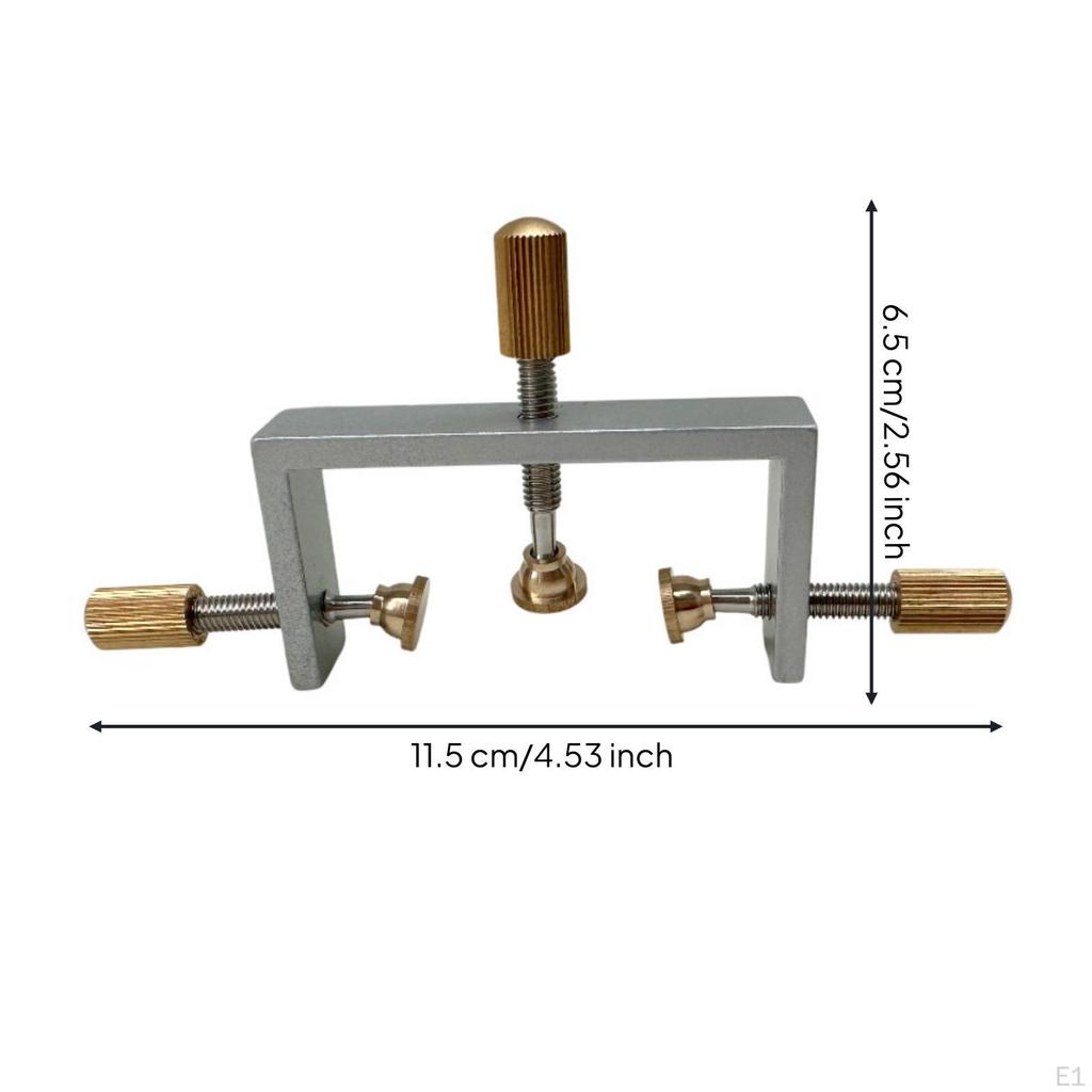 Violin Repair Clamp Aluminum Alloy Viola Adjustable Gluing Clamps for Luthiers,