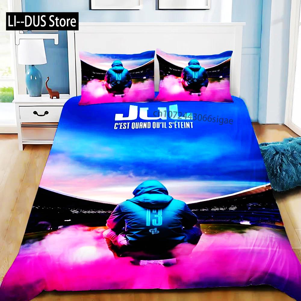 Rapper JuL C'est Duvet Cover Pas Pillowcase Bedding Des Lol Set Adult BoyGirl Bedroom Decoration Single Double Large Size Bed