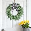 Weihnachten Simulation Grünpflanze Geldblatt Kranz Ranke Ring Heim Fenster Tür Hängedekoration 40cm
