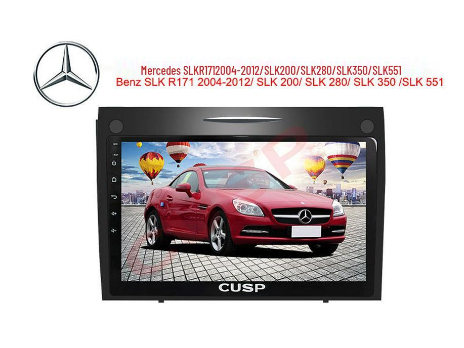 9-Inch HD Android Screen for Mercedes-Benz SLK R171 Central Navigation with 4G Connectivity