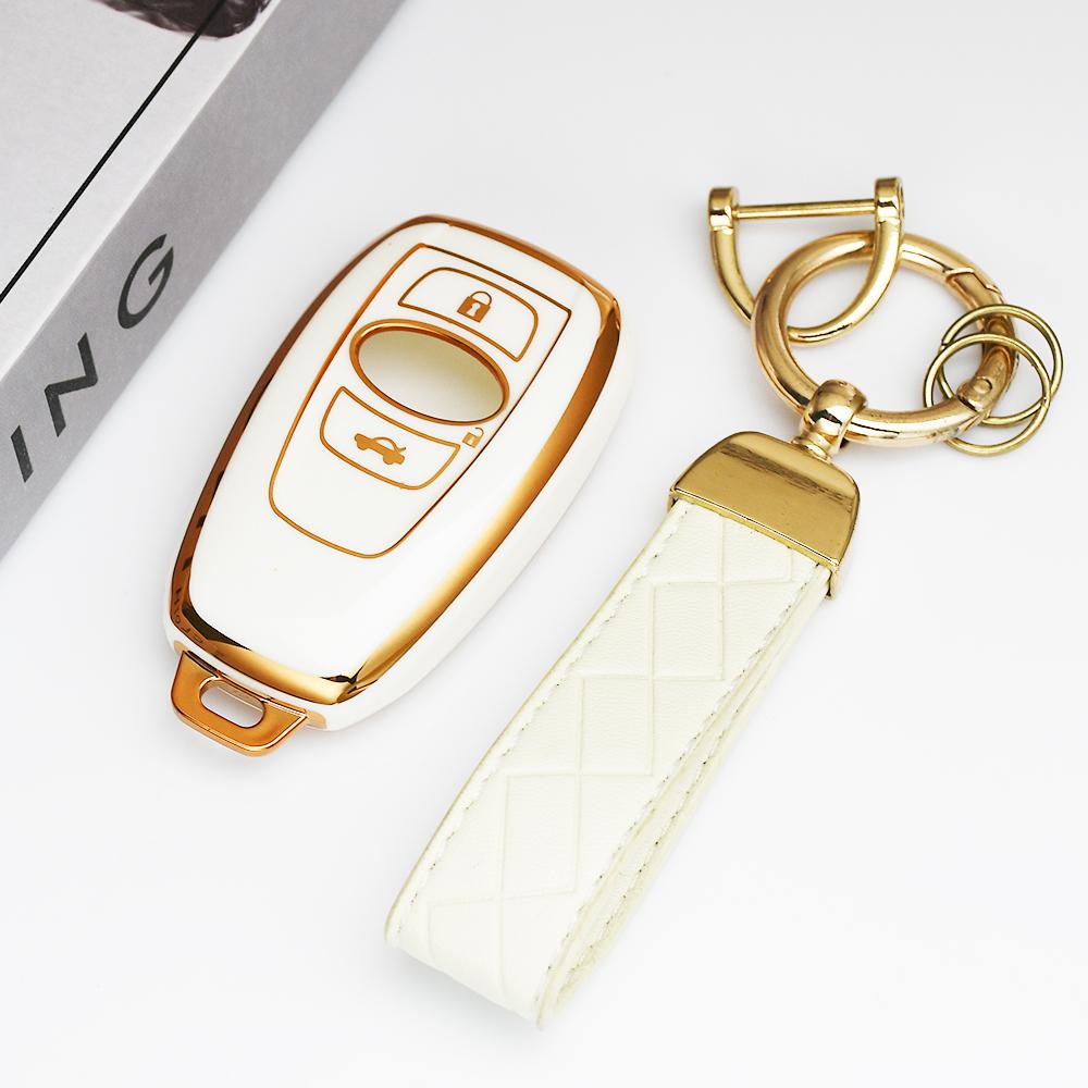 Keyless Fashion Tpu Car Key Case Cover For Subaru Impreza Legacy Brz Wrx Xv Ascent Forester Outback Shell Fob Holder Accessories