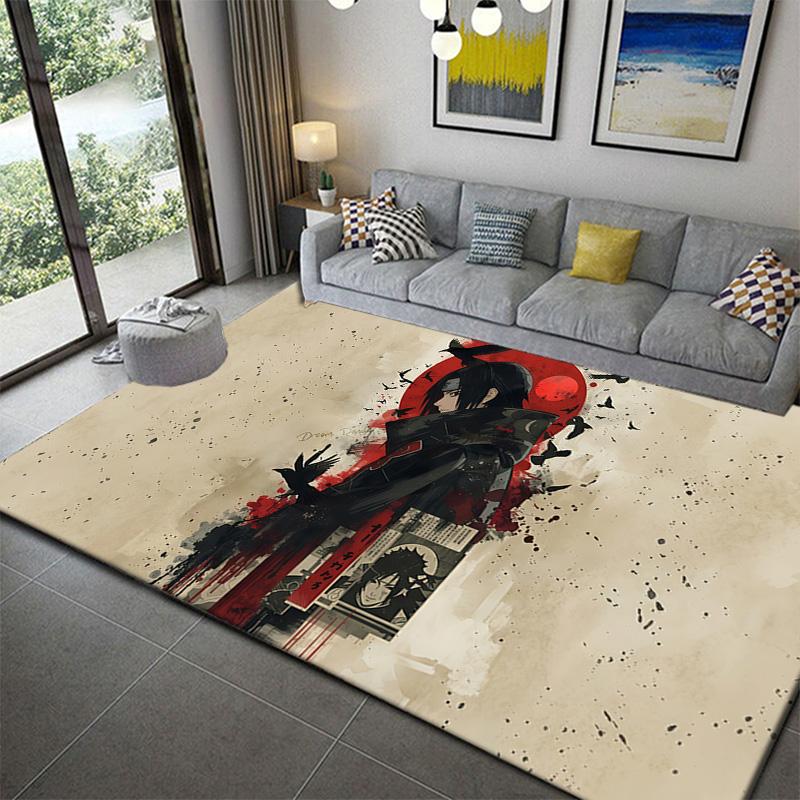 

Naruto Ninja Magic Symbol Area Rug Soft Non-Slip Washable Mat for Home Decor 60x90cm