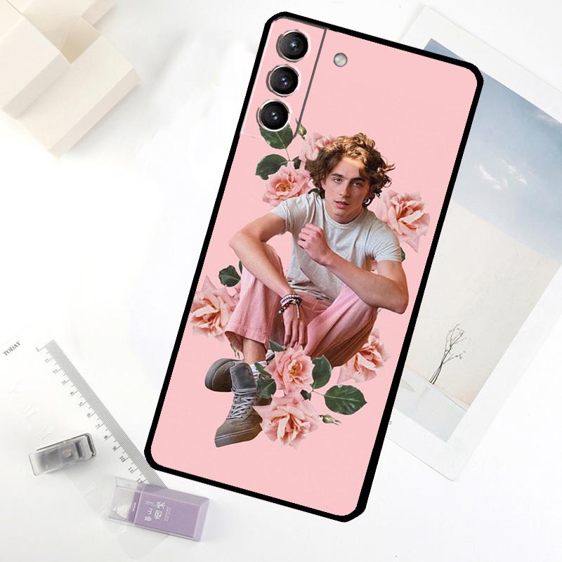 Timothee Chalamet Phone Case For Samsung Galaxy S20 FE S21 S22 S23 S24 S25 S26 Ultra S10 S25 Plus S25 FE Cover