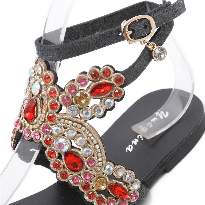 rhinestone ruby flip flops