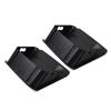 2PCS Anti-dust Front Bumper End Cap Cover Car Additional Accessories For Jeep Wrangler TJ 1996-2006 ABS Black