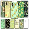 Cute Avocado Phone Case Cover for Xiaomi Mi 17 15 14 13 12 11 Ultra 15T 14T 13T 12T 11T Pro Lite 5G Soft TPU Shell Fundas Capas