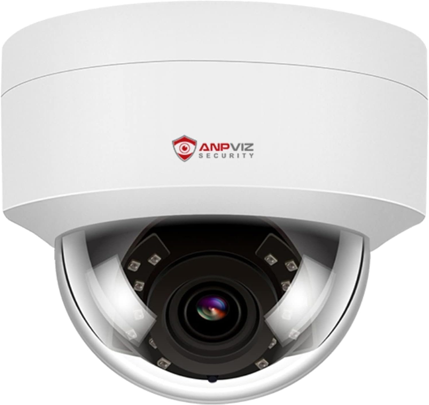 

Anpviz Security 4 Million Image PoE Power Широкий кут Відстань нічної видимості 30 Електронна пошта Нічна інфрачервона ніч IP66 Водонепроникність і для спостереження PTZ білий