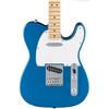 Fender Standard Telecaster® Electric Guitar, Maple Fingerboard, White Pickguard, Aqua Marine Metallic, with Soft Case.