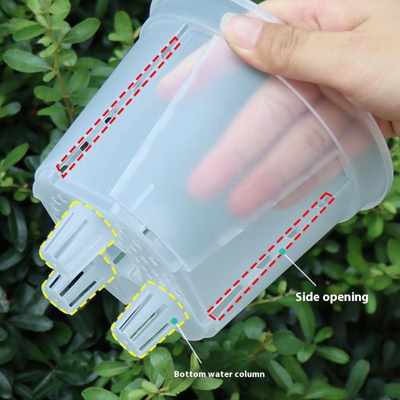 Water Storage Flowerpot Bonsai Basin Butterfly Orchid Breathable Hydroponic Pot Self Absorbing Basin Gardening Planting Tool