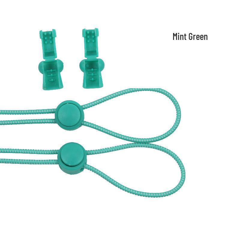 Elastic Stretch No-Tie Shoelaces: Colorful Round Laces for Adults & Kids