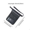 Neck Pouch Purse Security Clear Window Journey Accessories with Strap