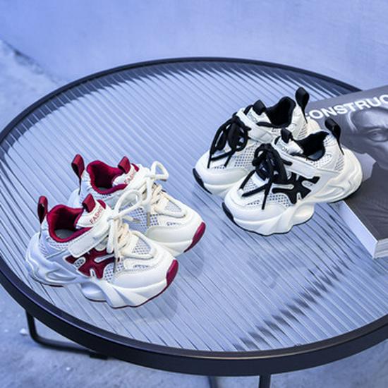 Autumn 2025 Kids' Light-Up Velcro Sneakers - Non-Slip Cartoon Design for Boys & Girls