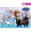 Tenyo Disney Princess Child Puzzle 60-80 Pieces Antibacterial Coating Storage Cover for Kids Ages 4 and Up