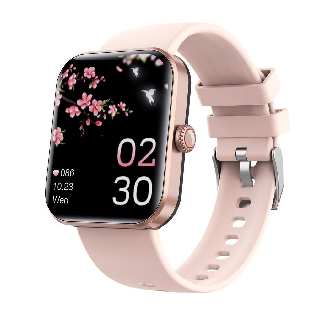 Cross-Border SM23 Smartwatch: Body Temp, Heart Rate & Blood Oxygen Monitor, Sleep Tracking, Pedometer, Sports Bracelet.