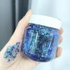 Hello Sweet Hair Glitter Gel – Jasná barva, Křišťálová tekutina pro jevištní líčení a styling