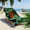 Florida A&M Rattlers Print Beach Towel, Large Soft Quick Dry Towel for Beach Camping Swimming