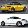 Creative Car Door Stripes Sticker Trims Side Skirt Vinyl Decals Accessories For  TT 8N MK1 MK2 8J Coupe MK3 8S Roadster TFSI