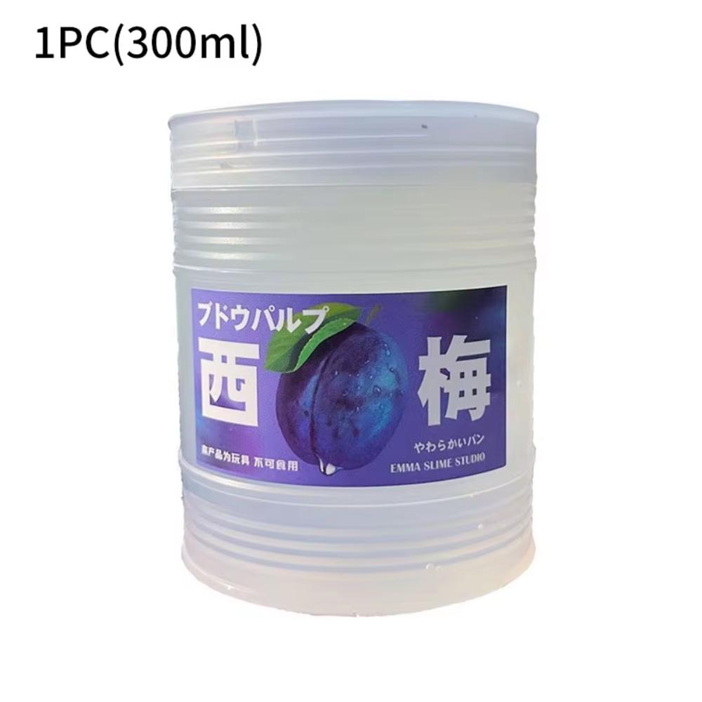 Transparent Simulated Juice Slime Squeeze Bubble Gel Prune Strawberry Orange Flavors Adult Stress Relief Sensory Fidget Toy