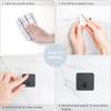 SUS304 Stainless Steel Adhesive Hook Self Adhesive Wall Hooks Hanger Heavy Duty Waterproof Storage Holder Stick On Towel Hooks