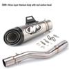 Stainless Steel Modified Exhaust for 300AC/300R/300RR/500 Motorcycles