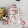 Schoolbag High Value Soft Girl Girl Backpack Ins Cute Small Schoolbag Mini Small Bag Female College Student Travel Backpack