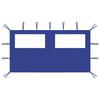 VidaXL Gazebo Side Wall with Windows Side Wall for Reception Tent Garden Pavilion Terrace Outdoor 4x2 3070422