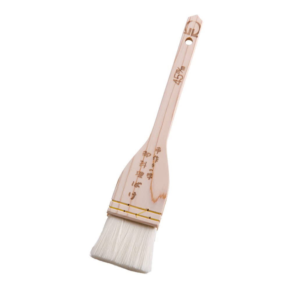 Endo Shoji Commercial Acrylic Brush 45mm WHK1045 Hinoki Made in Japan WHK1045 Wood, Acrylic,